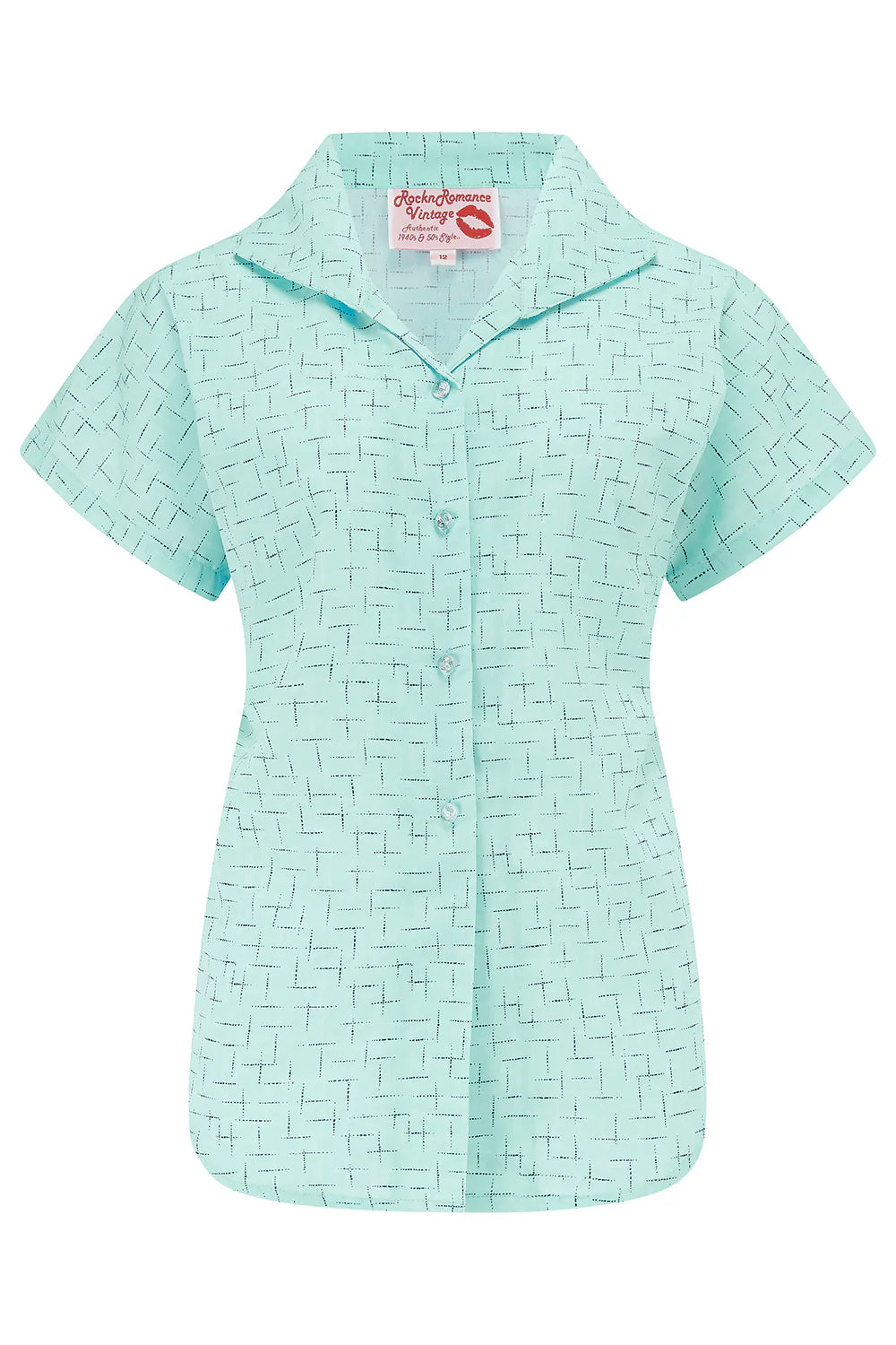 Rock N Romance - Maria Atomic Stitch Blouse