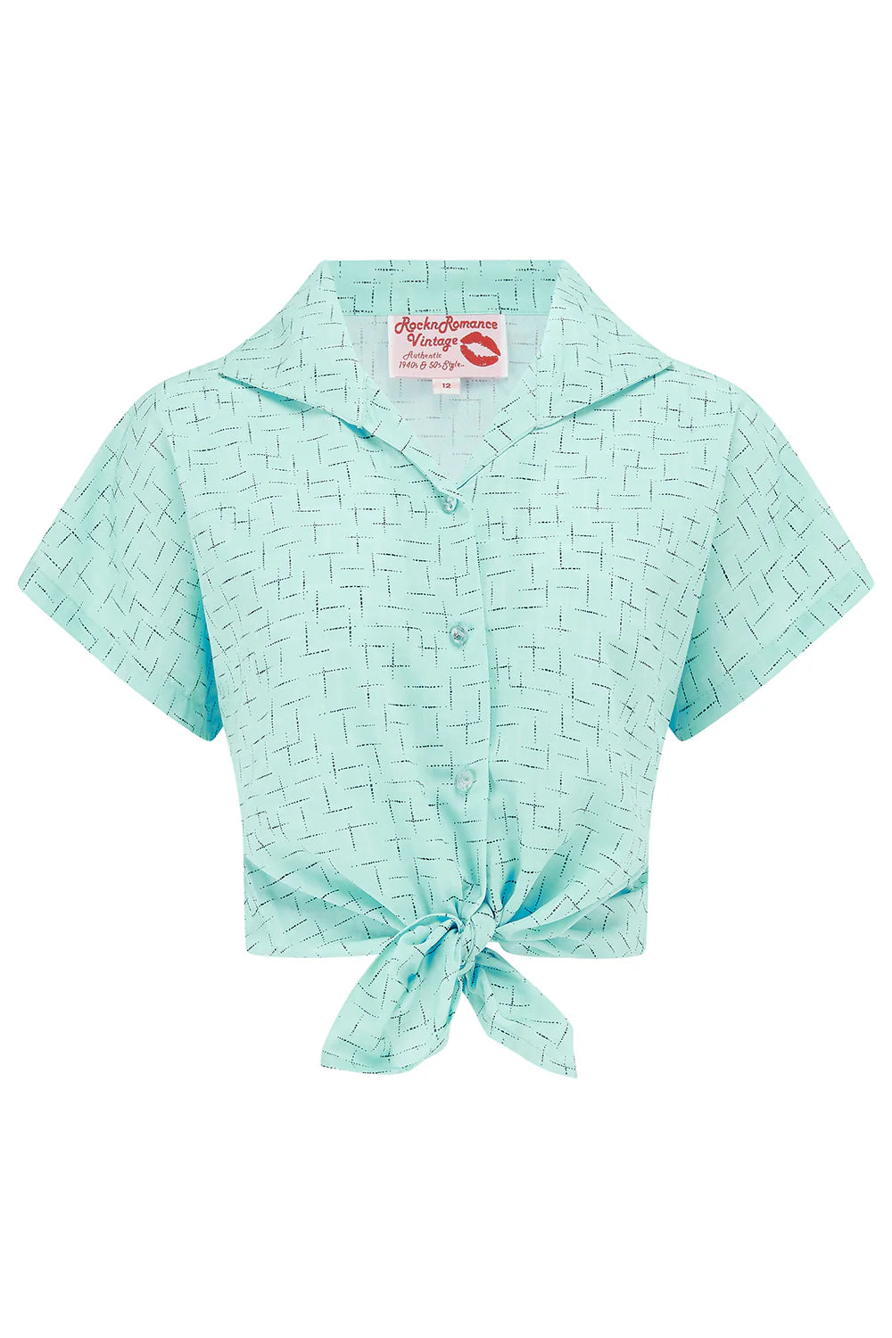 Rock N Romance - Maria Atomic Stitch Blouse