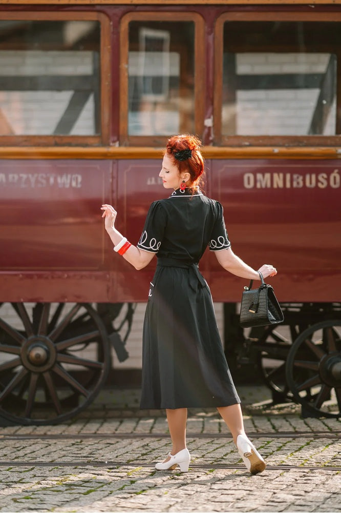 Rock N Romance - Loopy-Lou Black Dress