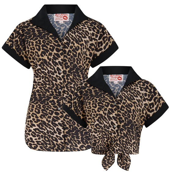 Rock N Romance - Maria Leopard Blouse