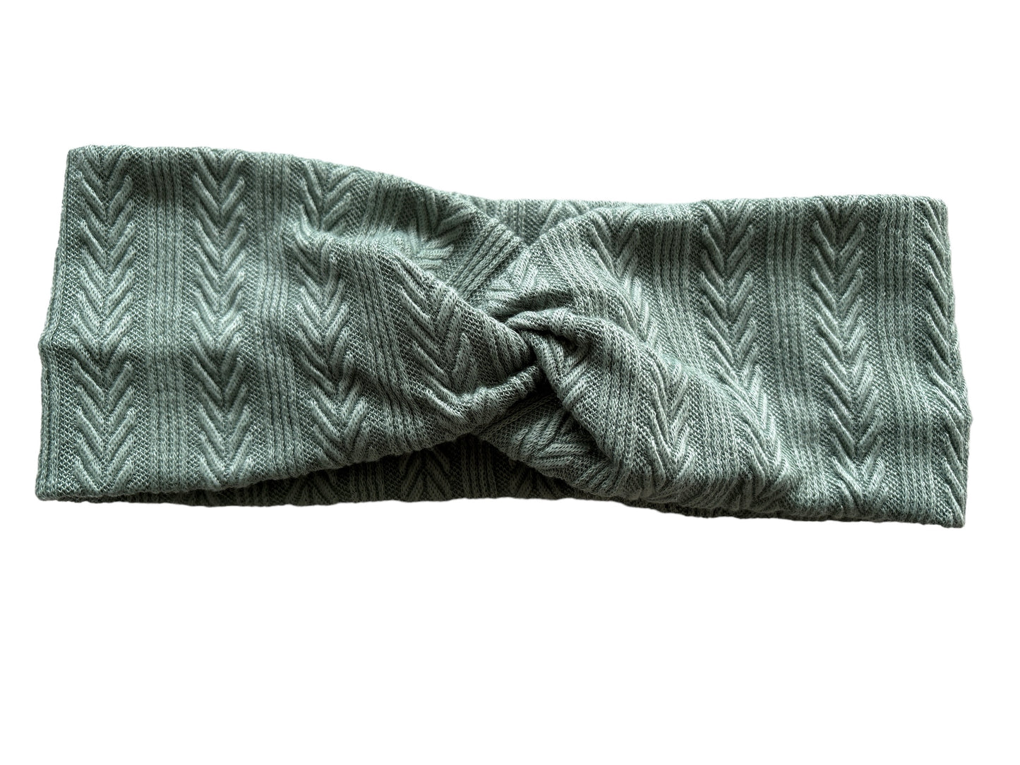 Hårband turban, grönt
