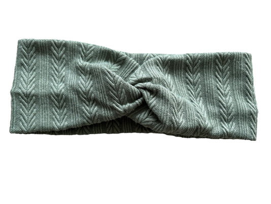 Hårband turban, grönt