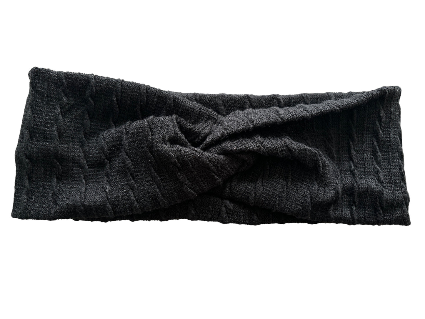 Headband turban, black