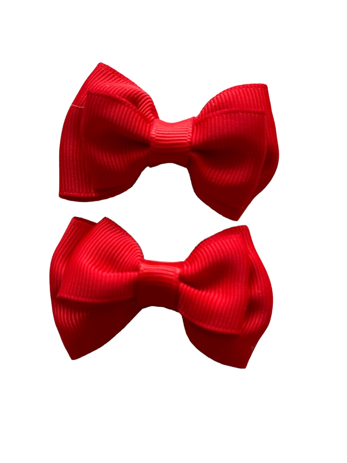 Small red bows, set of 2
