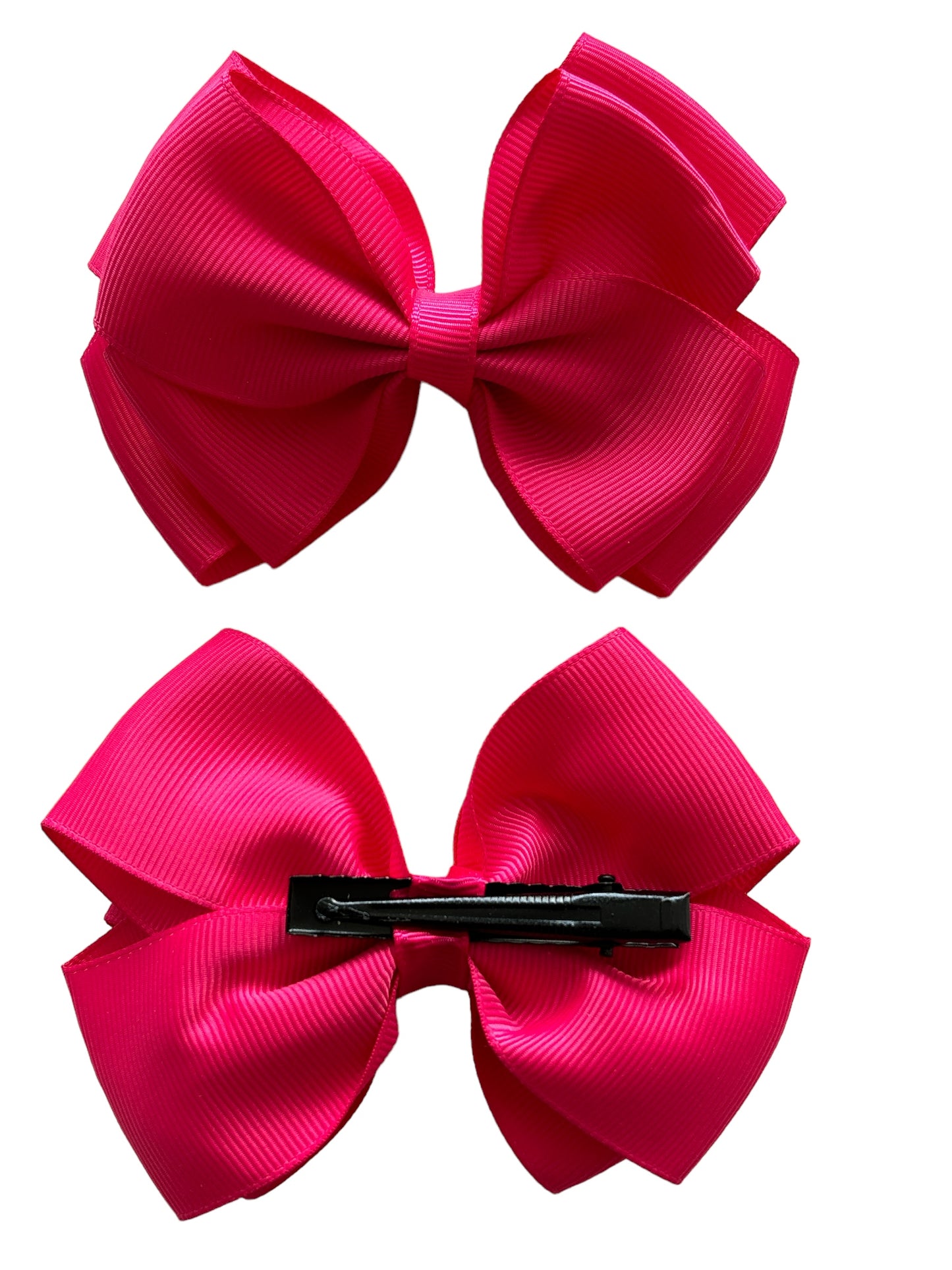 Large cerise pink bow